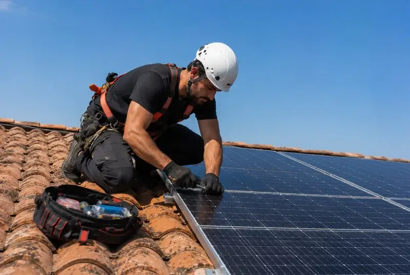 Maintenance et monitoring de panneaux solaires à Maureillas-las-Illas